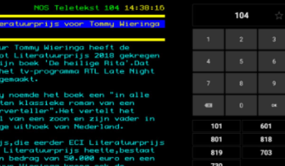 Je bekijkt nu Teletekst 801 – Sportupdates en Eredivisie Nieuws in Nederland