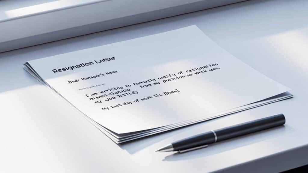 ontslagbrief