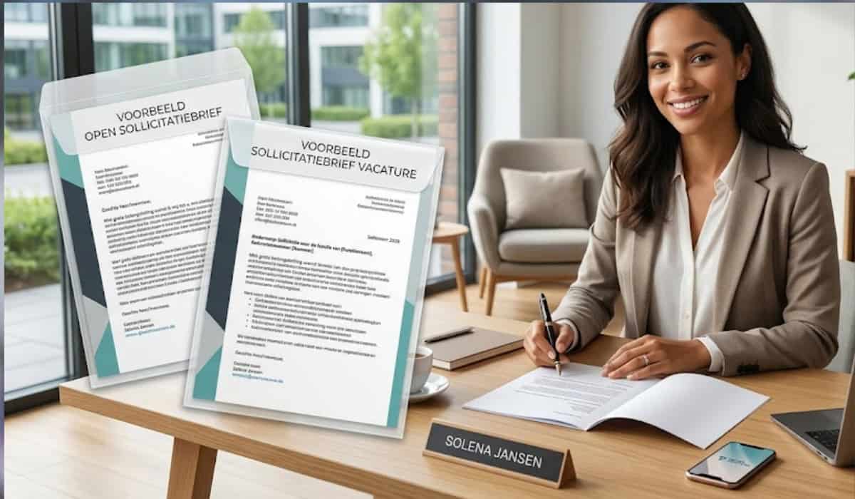 Je bekijkt nu Beste Sollicitatiebrief Voorbeeld – Open Sollicitatiebrief en Sollicitatiebrief Vacature Voorbeeld