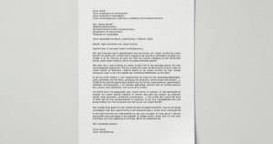 Lees meer over het artikel Sollicitatiebrief voorbeeld: zo schrijft u een overtuigende sollicitatiebrief