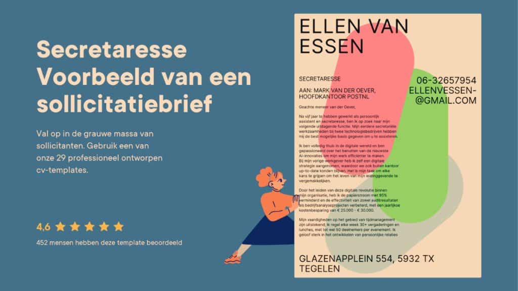 Open sollicitatie brief