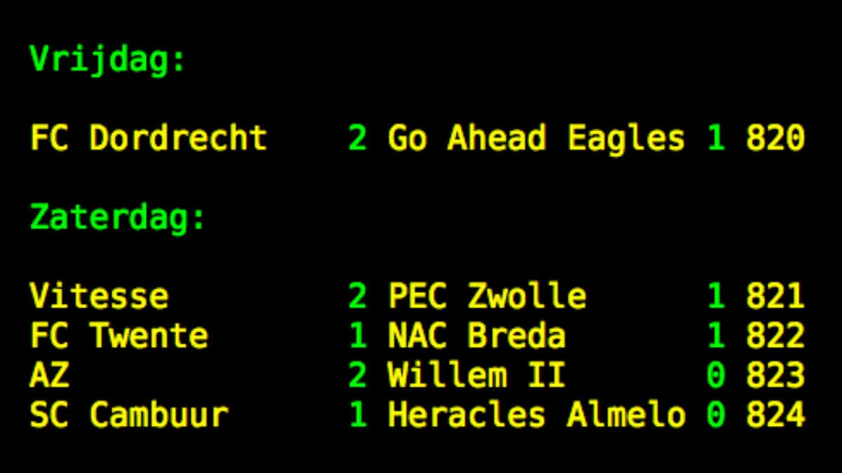 Je bekijkt nu Teletekst 801: complete gids over NOS Teletekst 801, 818 en sportpagina’s